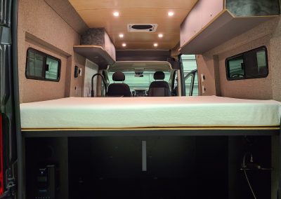 travel vans comfortable dwelling headroom